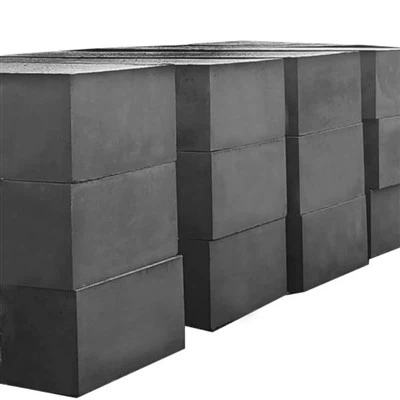 Vibrerat grafitblock